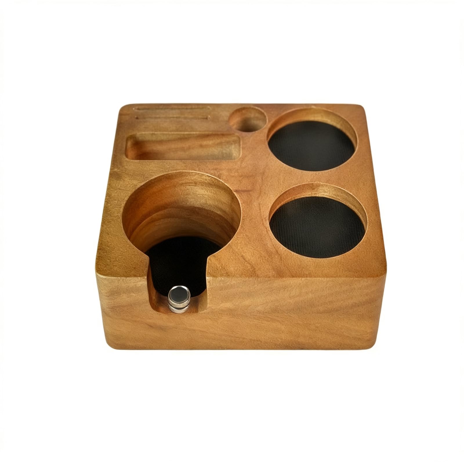 Tapete para prensar café de Para,58 mm, base cuadrada pequeña