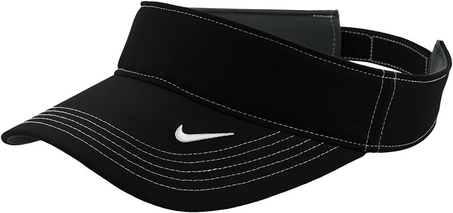 Nike Original Dri-FIT Moisture Wicking Swoosh Adjustable Visor Cap
