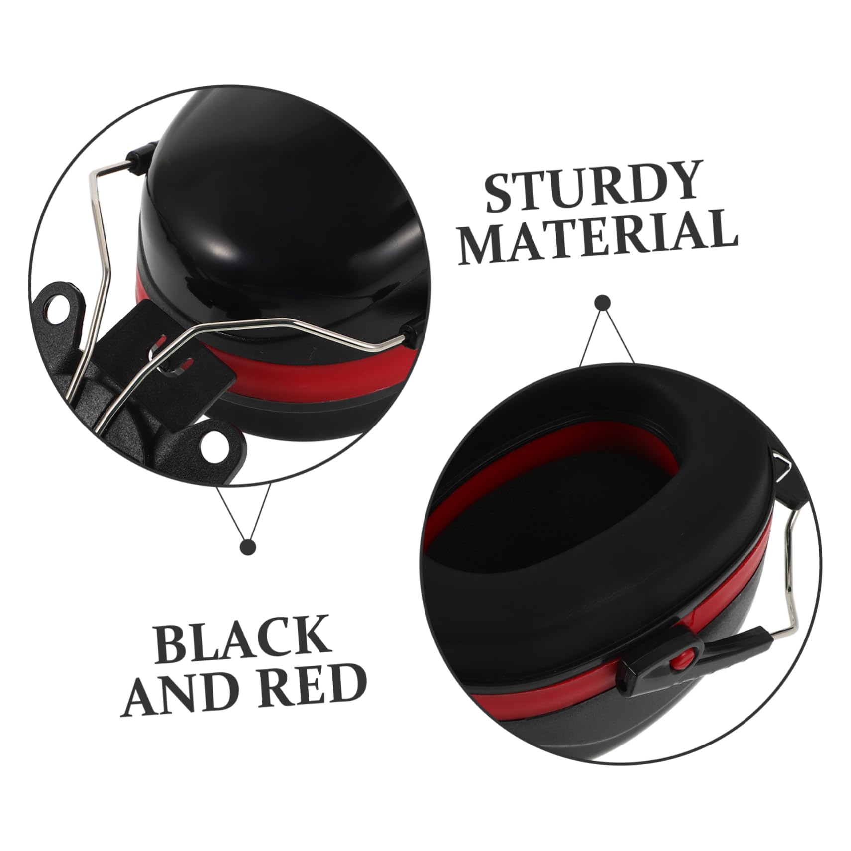 Gadpiparty 5pares Orejeras De Seguridad Antiruido Para Protección Auditiva Earmuff De Reducción De Ruido Diseño Ergonómico Para Trabajo y Estudio Materiales Ligeros y Cómodos
