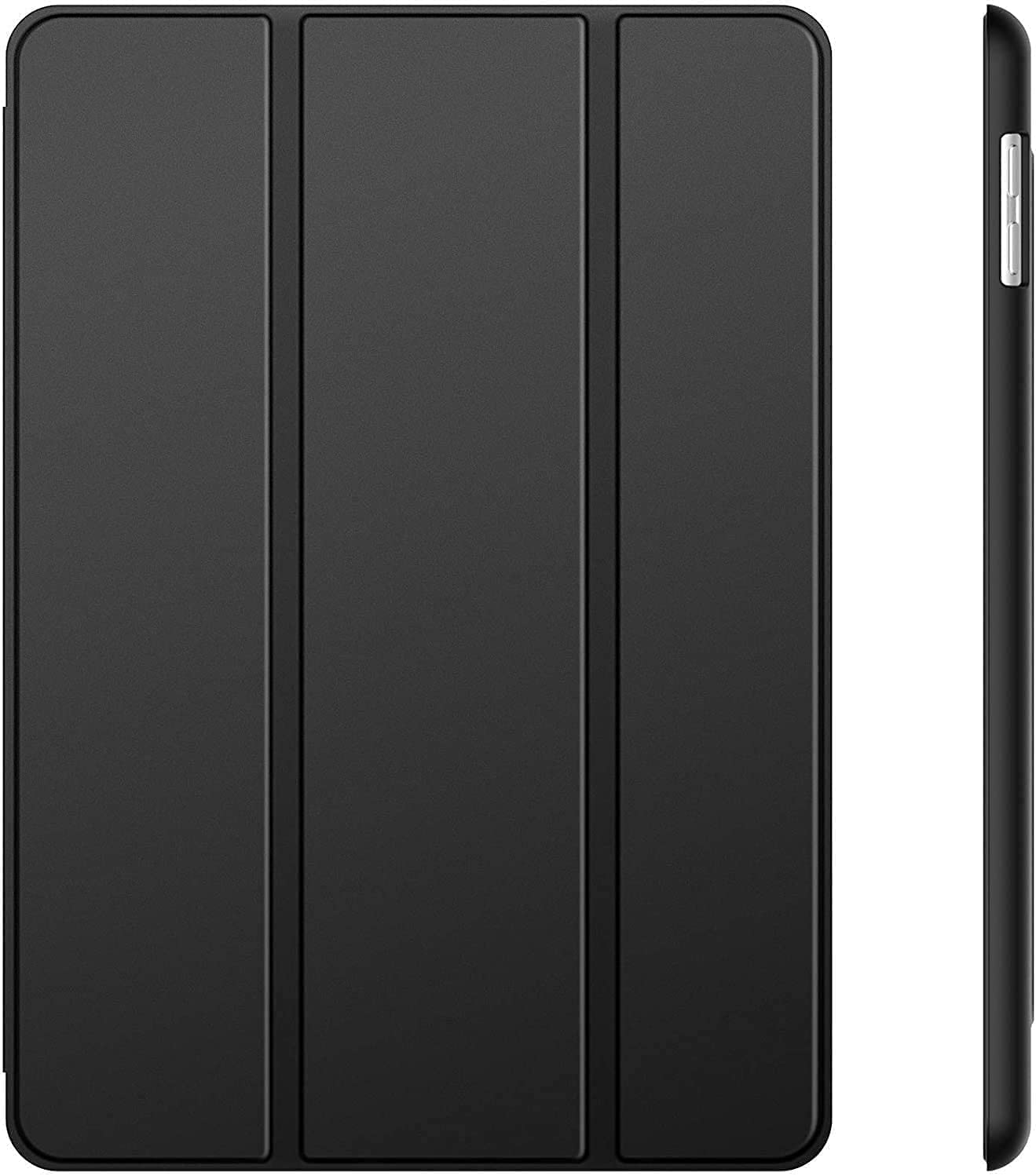 ETROON Ipad Air 2 /Air 1 Smart Case Stand Thin PU Leather Cover Soft Case For iPad 9.7 2017/2018 5/6Th Auto Sleep/Wake up (Black)