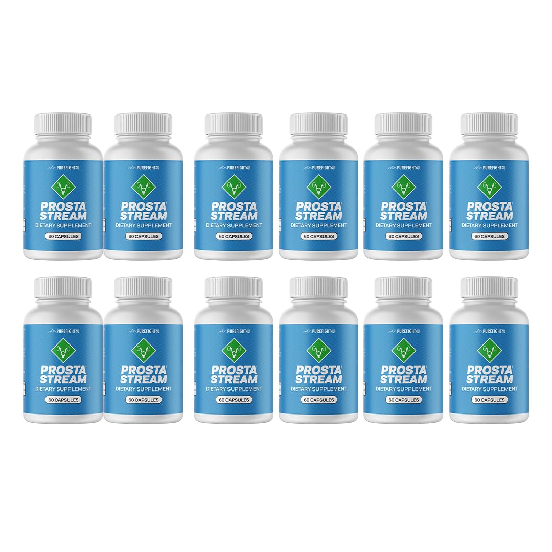 Prosta Stream Prostate Bladder Health Dietary Supplement 12 Bottles