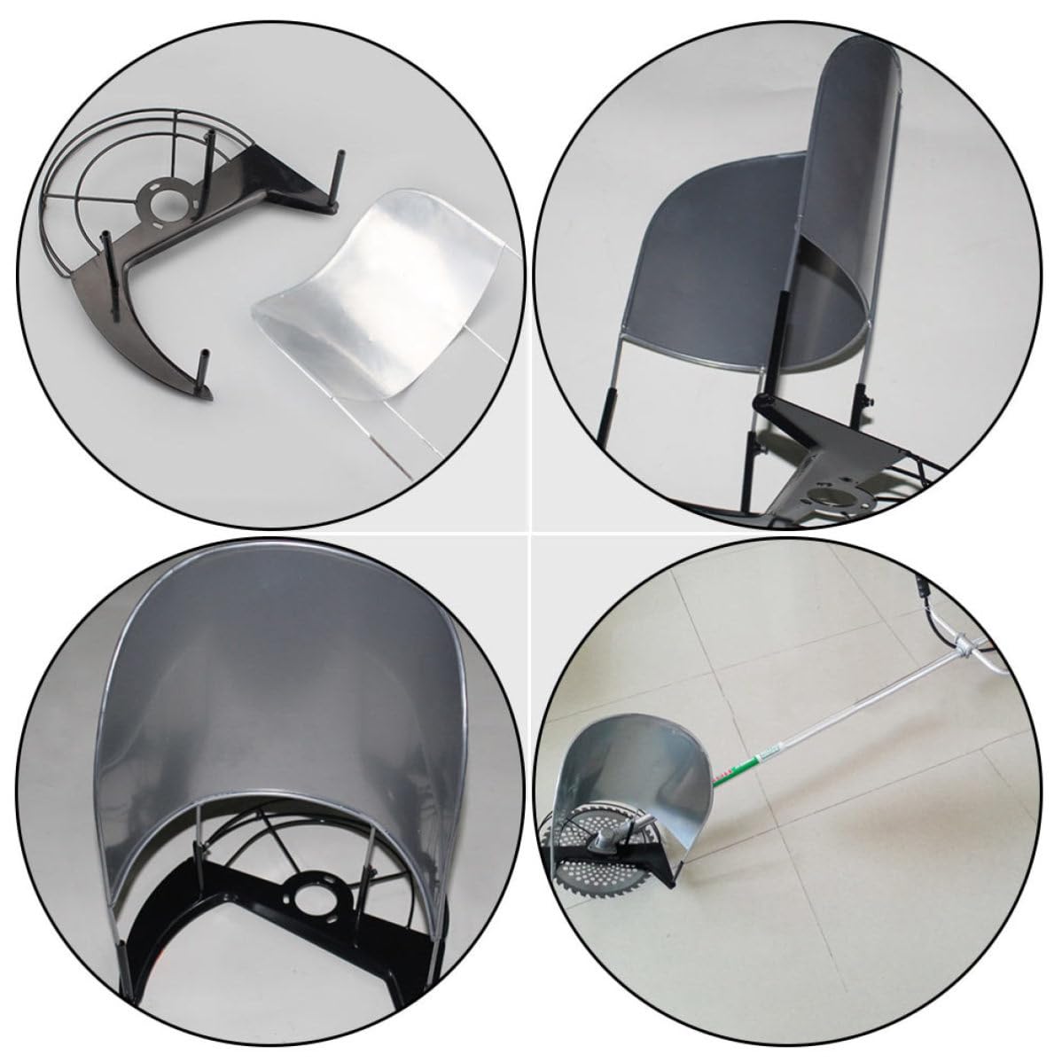 Accesorio para Cortacésped de Exterior de Hierro Función de Cosecha Rápida y Fácil Instalación para Maquinaria Agrícola