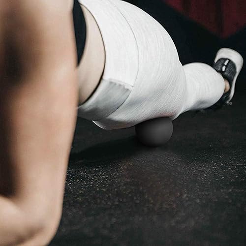 Miniatura 3 de Pelotas de lacrosse de masaje para liberación miofascial, masaje de tejido profundo, terapia de puntos gatillo y bola masajeador de dolor muscular,