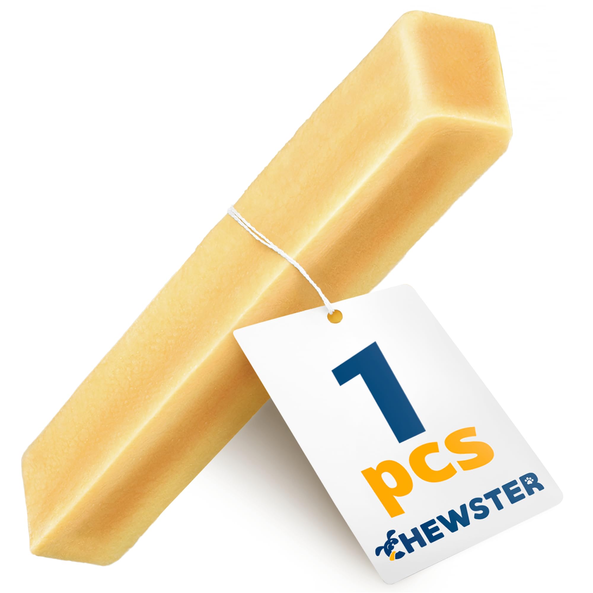 Chewster Käsestangen für Hunde - Kaukäse Hundeknochen - Langer Kauspaß aus natürlicher Milch - Käse-Kauknochen (430 g, Killer Size, 1er Pack)