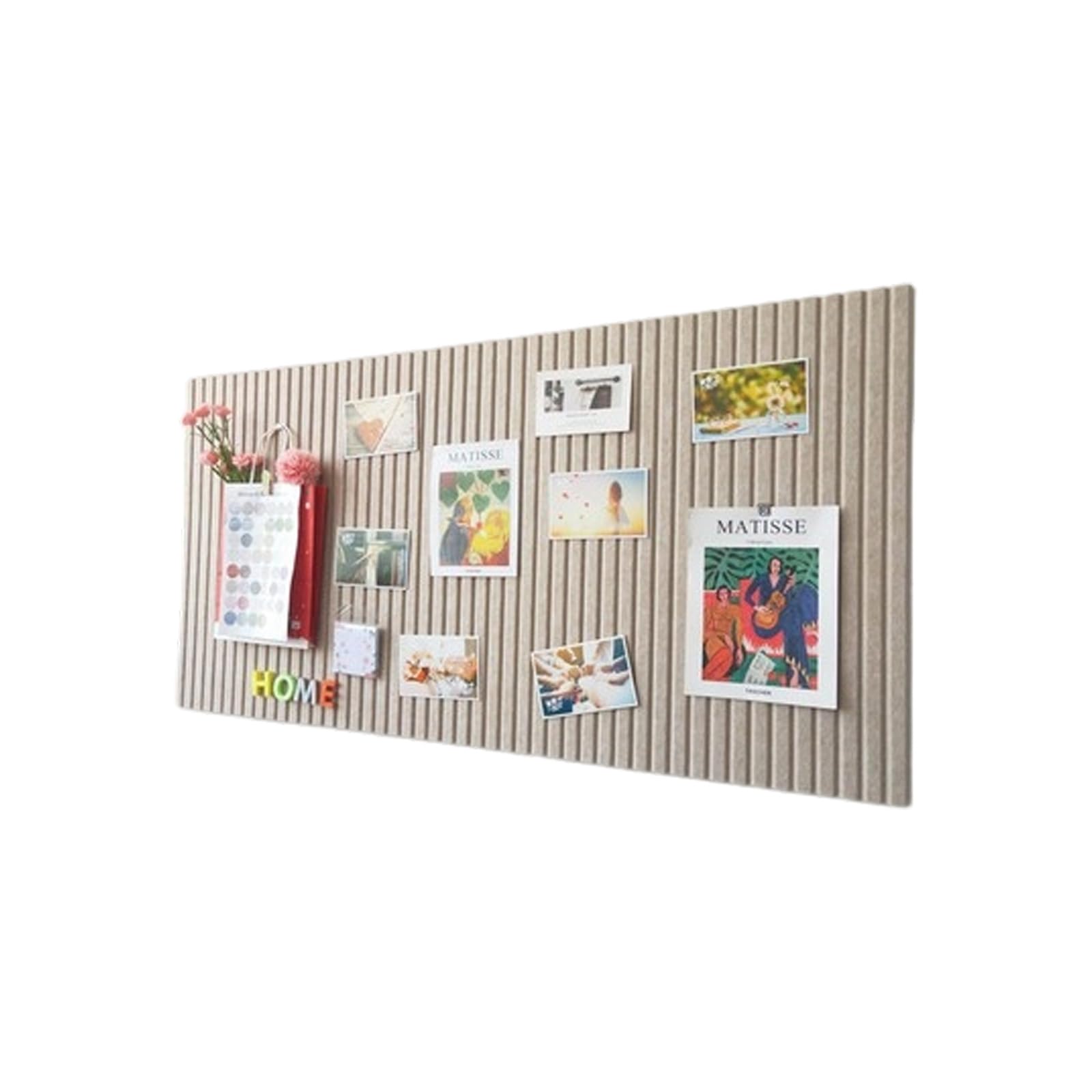 PENCHEAK Crowded Polyster Perceived Display Board with Fold Complimentary Face for Artistic Arrangements Parties Rental Friendly Room Deck