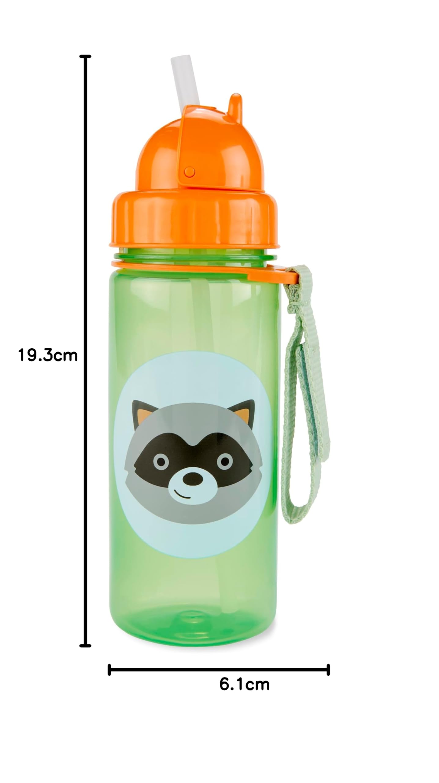 Skip Hop Zoo Bouteille à paille – Raton laveur