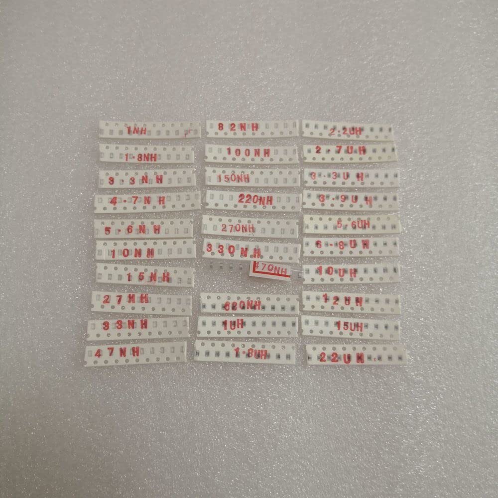 0805 SMD Inductor 30valuesX10pcs=300pcs/LOT 1NH-22UH Electronic Components Package Inductor Assorted Ki