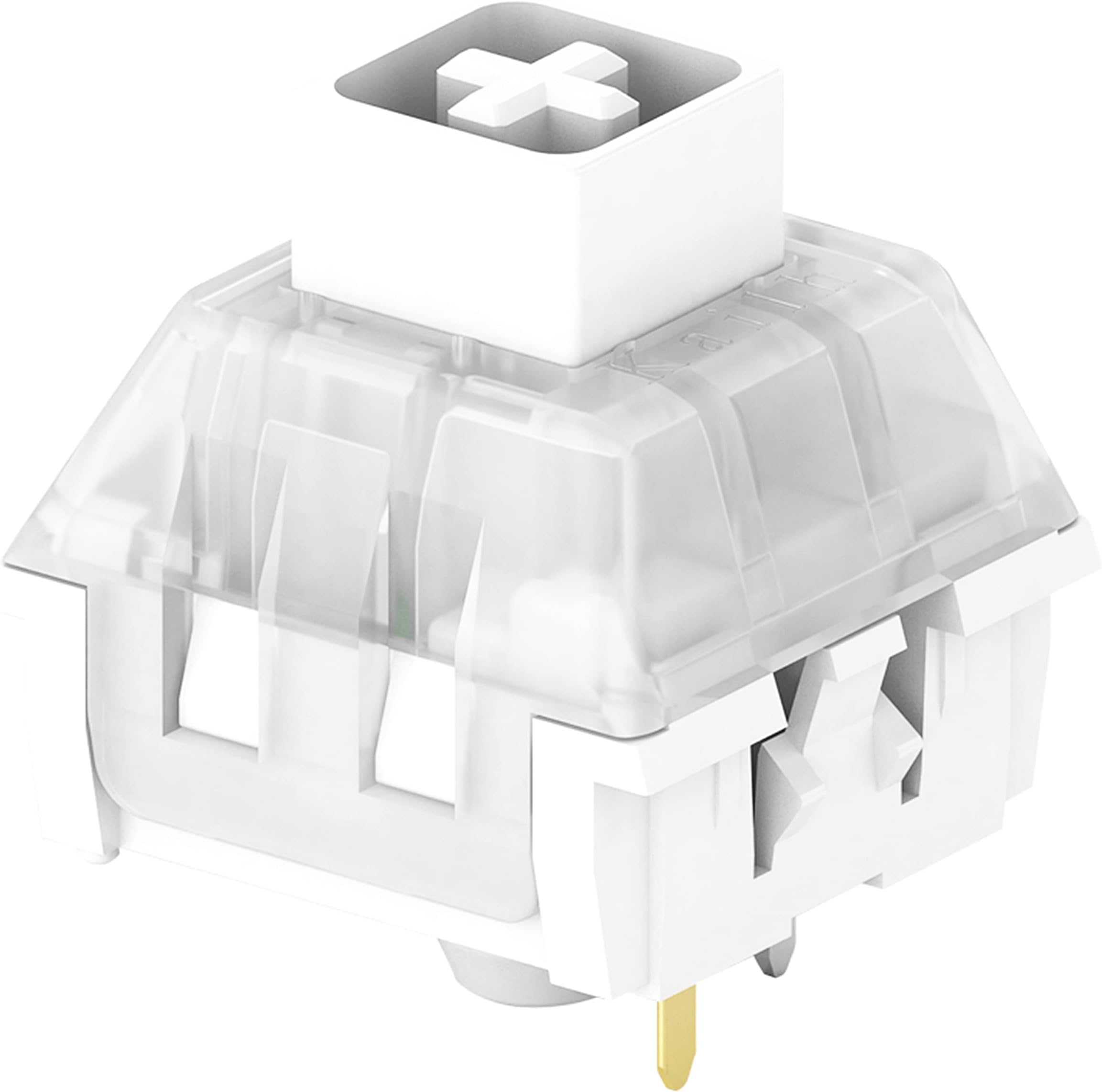 Kailh Box White Switch for Mechanical Gaming Keyboard 3-Pin Plate Mounted/RGB/SMD Waterproof MX Lever Switch (108pcs)