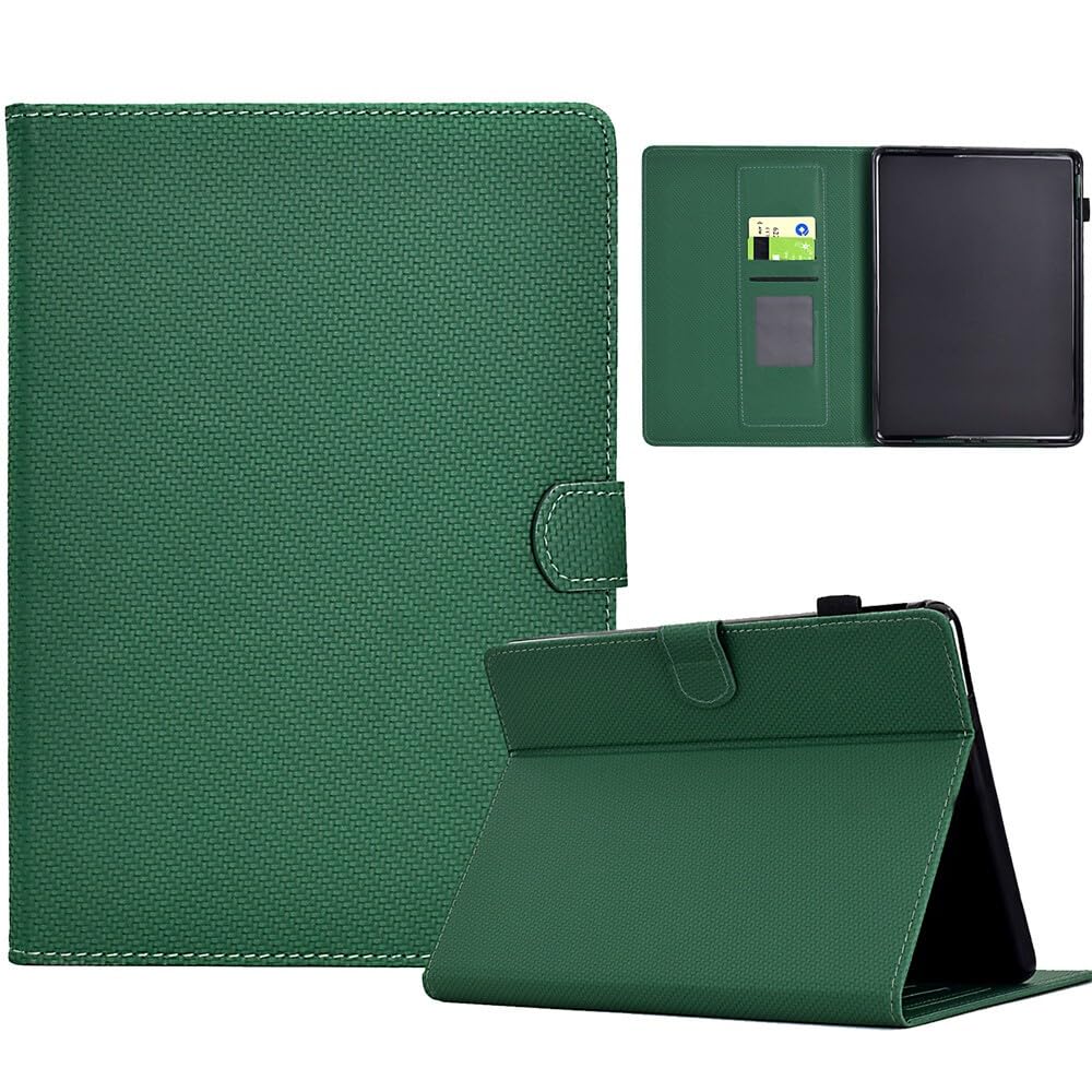 Generic etui kompatybilne z czytnikiem e-booków Kindle Paperwhite 1. generacji (2012) (kolor: ciemnozielony) inteligentne skórzane etui retro klapka tylna obudowa