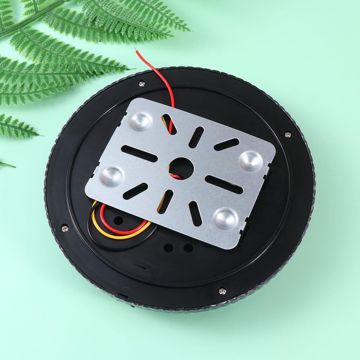 SHINEOFI Phares LED pour Voiture Intérieur, Plafonnier Rond en Plastique 2pcs Pulvérisation pour Améliorer le Plaisir de Conduite