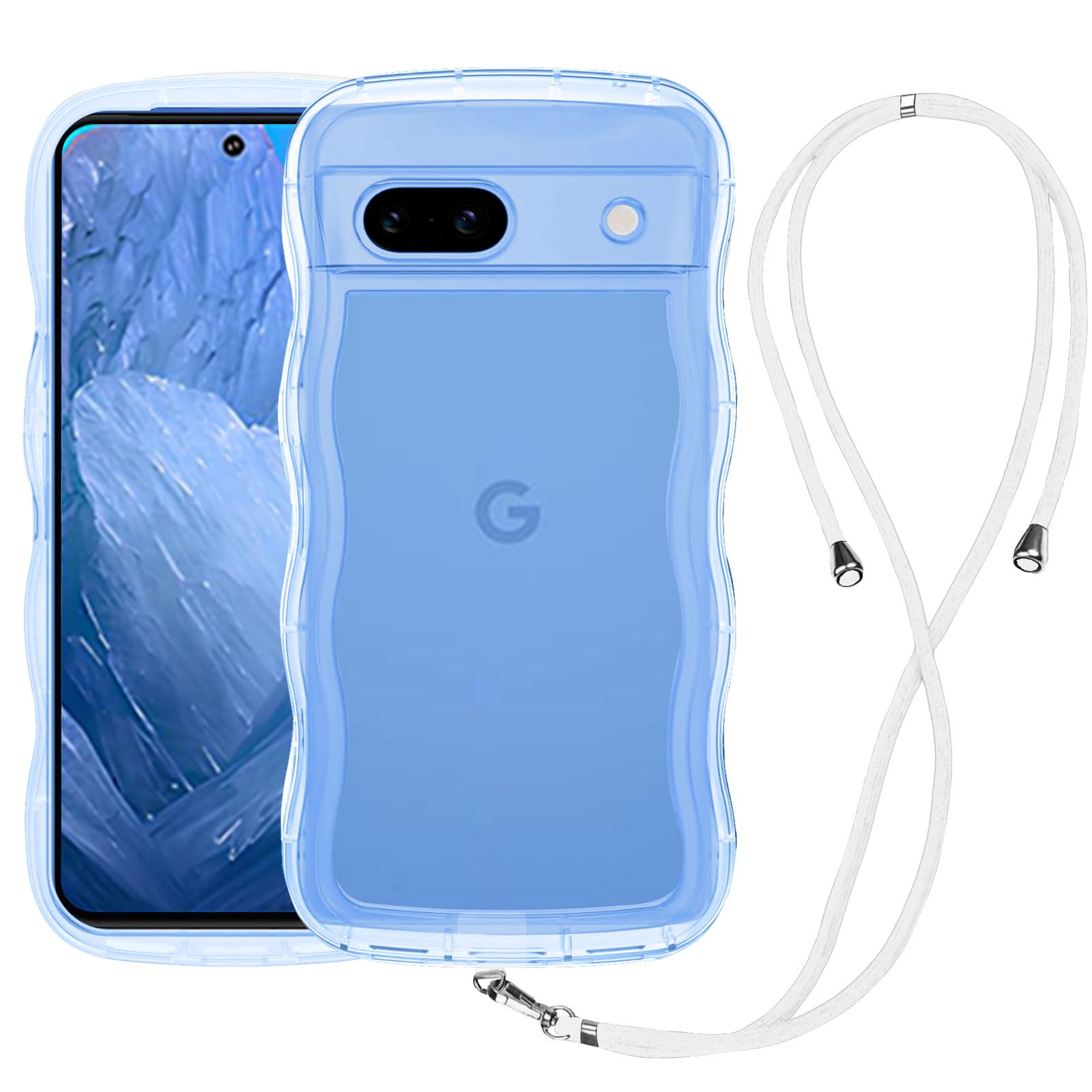 Amazon.co.jp: Pixel 7A ケース クリア ショルダー 全面保護 人気 