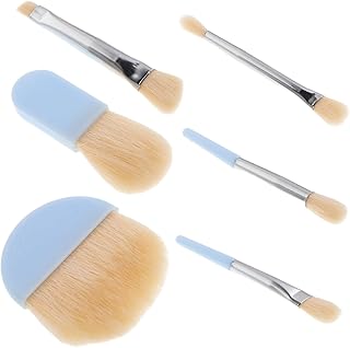 Juego de brochas de maquillaje, mini estuche ...