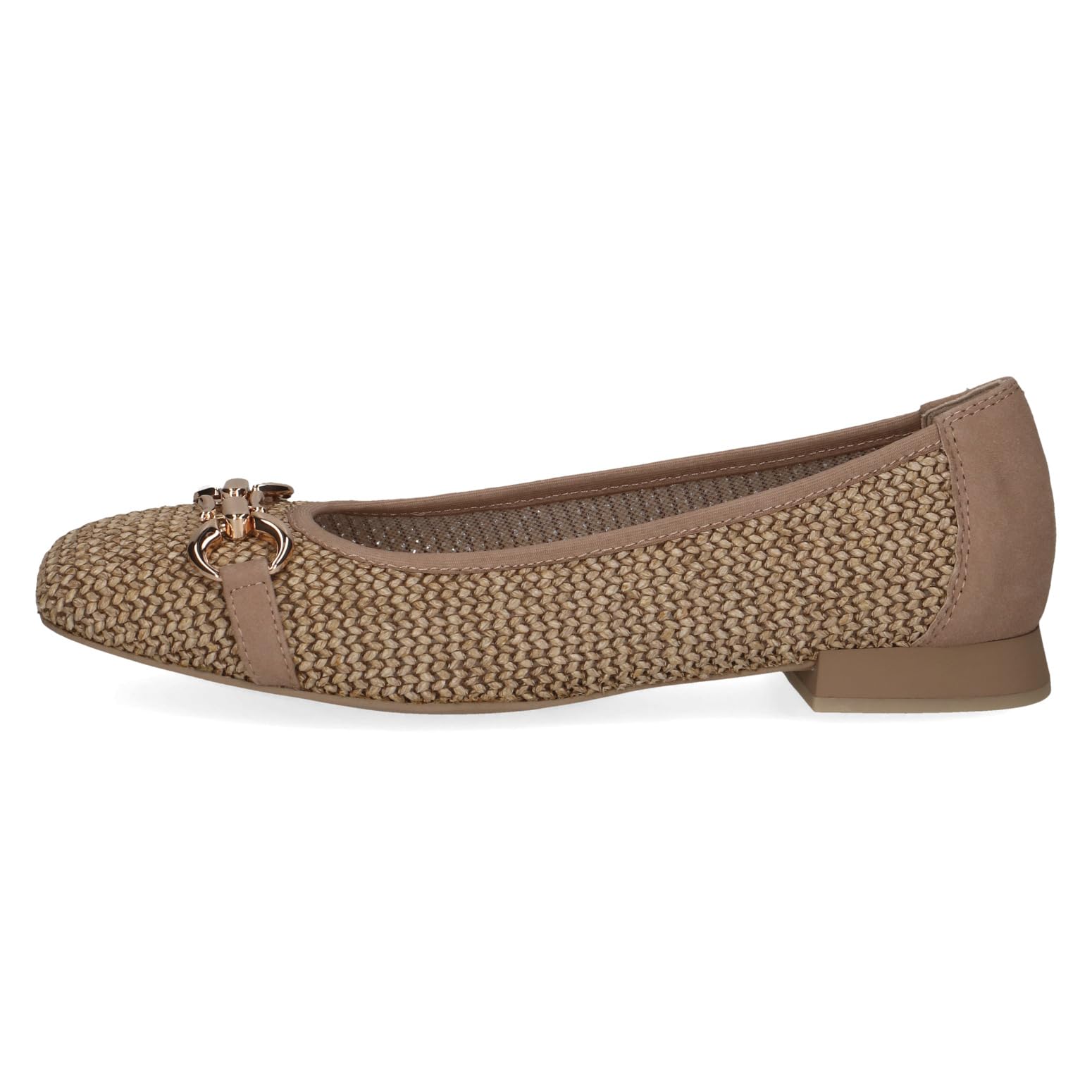 Caprice Damen Ballerinas Bast Elegant