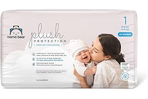 Mama Bear Plush Protection Diapers: Snug and Dry for Your Little One