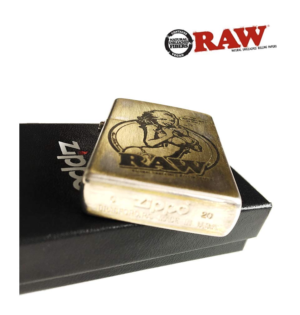 閉音チューニングZippo〖RAW girl〗 閉音チューニングZippo〖RAW girl〗
