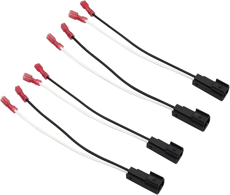 Chicote Adaptador para Alto-Falante de Porta FSLPQP 72-5600 para Ford Focus, Mercury e Mazda – 4 unidades