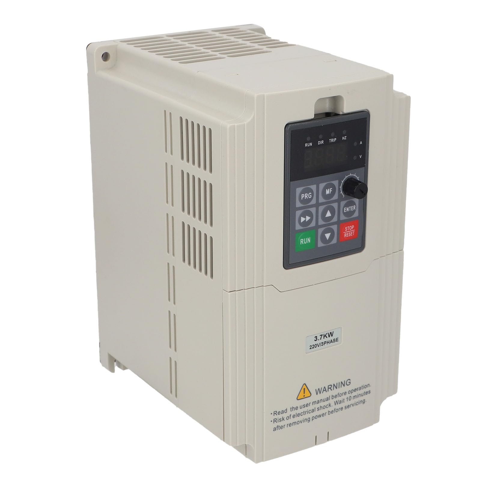 Variateur de fréquence 3.7 kW pour alimenter un moteur triphasé en 220V