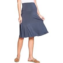 Popana Midi Skirt for Women, Flowy Skirts for Women Midi Length