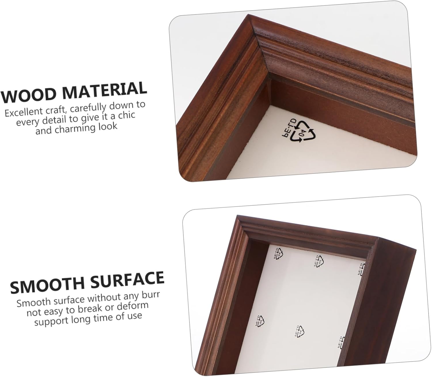 Cabilock Flower Shadow Box Dried Flower Photo Frame Home Decor Shadow Box Display Case for Keepsakes