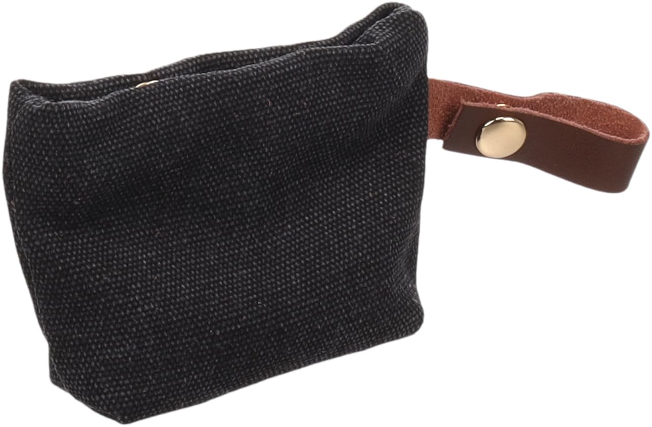POOP BAG HOLDER CAVNA BLACK + 1 ROLL 7,7x3,5x10,5CM