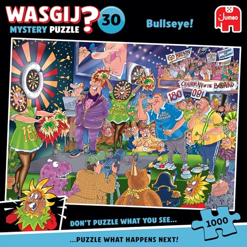 Wasgij Mystery 30 - Bullseye - 1000 Piece Jigsaw Puzzle for Adults