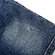 KIDSCOOL SPACE Baby-Mädchen-Rock, zerrissenes, weiches, elastisches Denim-Mädchen-Sommer-Overallkleid, Tiefblau, 18-24 Monate
