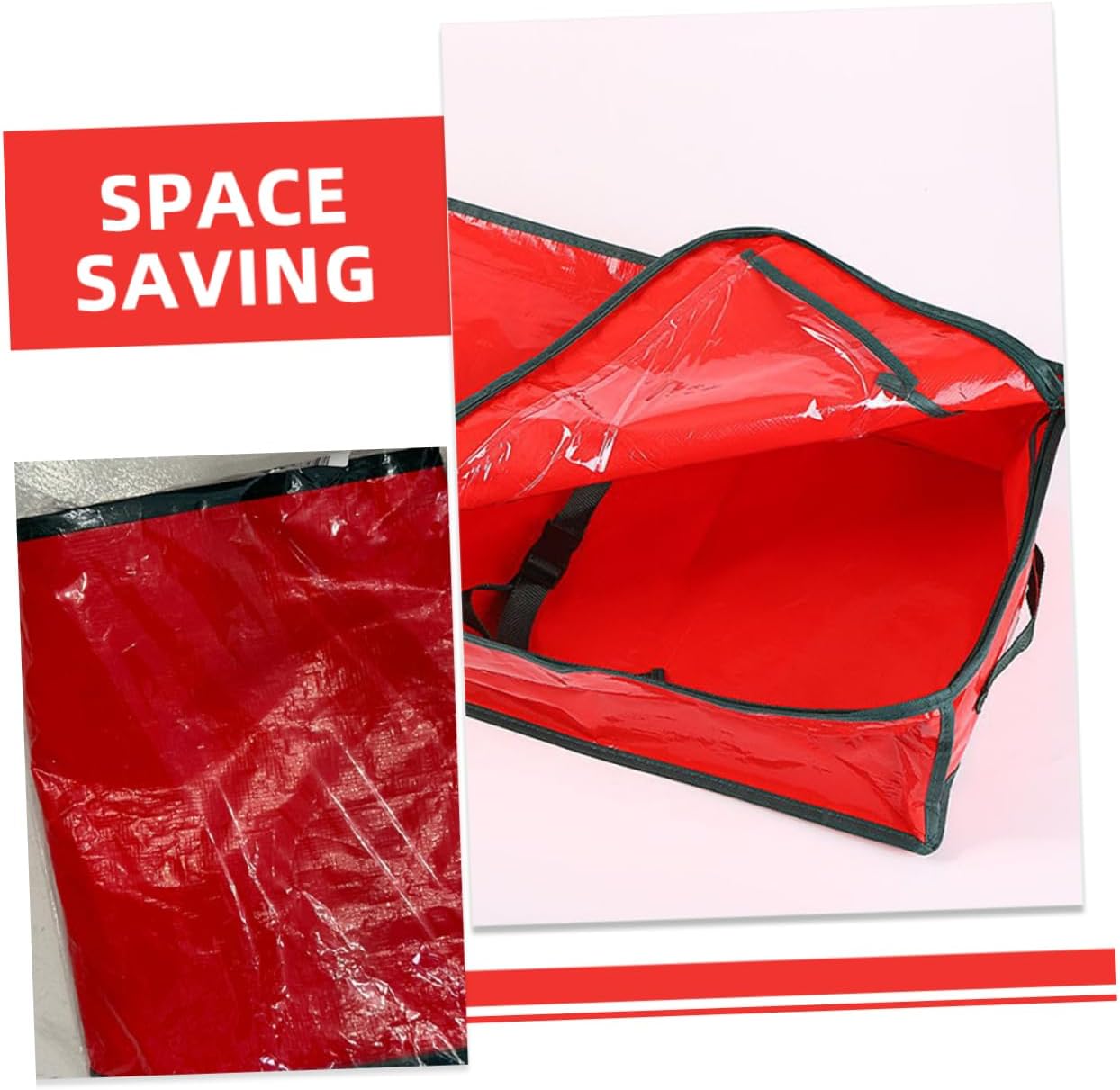Alipis Large Christmas Tree Storage Bag Handles Organizer for Disassembled Trees Space-saving Holiday Container for Outdoor Use and Holiday Storage