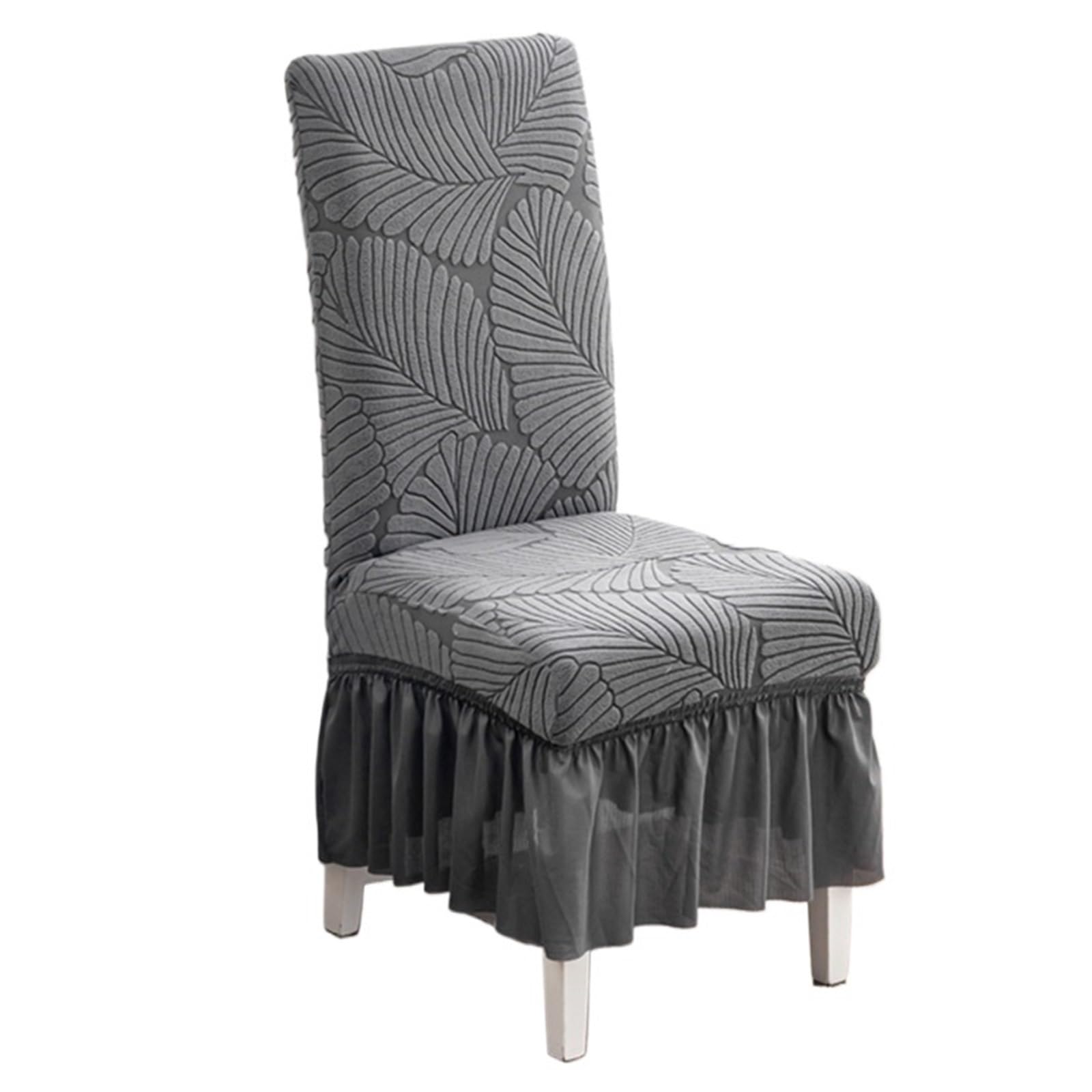 AIQIJOHI Wedding Chair Covers Stretch Spandex Dining Chair Cover Protectors Super Fit Banquet Seat Slipcovers For Hotel And Wedding Ceremony