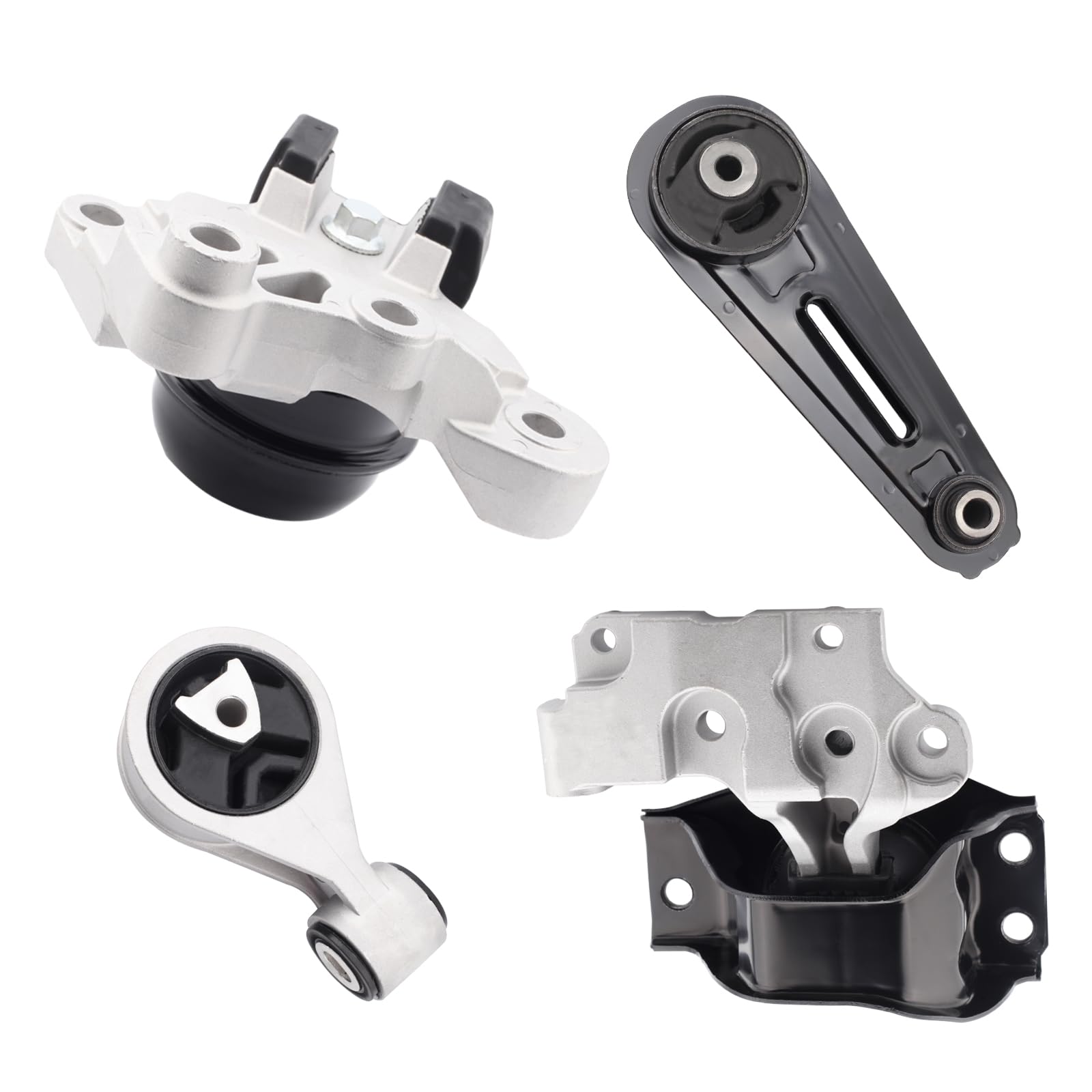 SHERXINBO Engine Motor Mount Compatible with Nissan 2008-2013 Rogue 2014-2015 Rogue Select AWD 2.5L Replacement for A7370 A7392 A4351 A4352 Set of 4