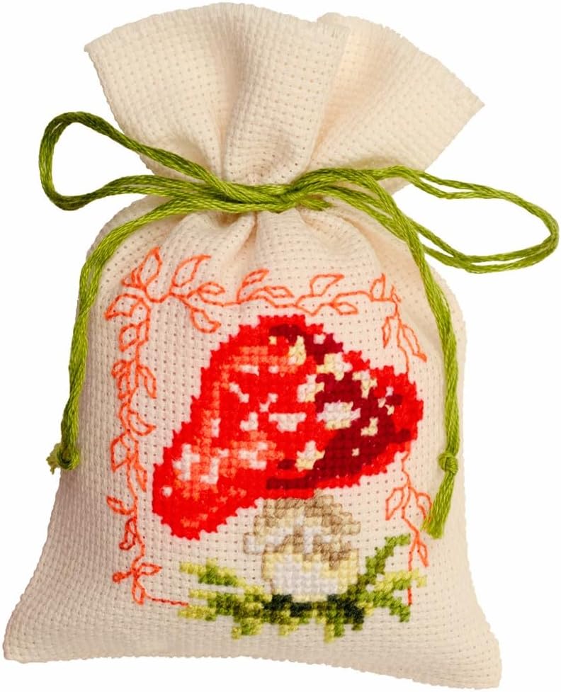 Vervaco Herbal Bags Counted Cross Stitch kit Autumn Set of 3, DIY
