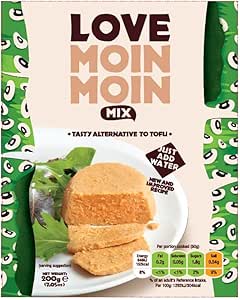 Love Moin Moin Mix - 3x200g Black Eyed Beans Flour, Soy-Free tofu Alternative
