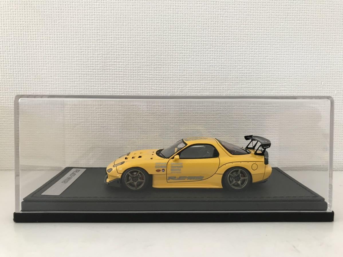 イグニッションモデル 1/43 マツダ RX-7 FD3S RE雨宮 イエロー IG1338