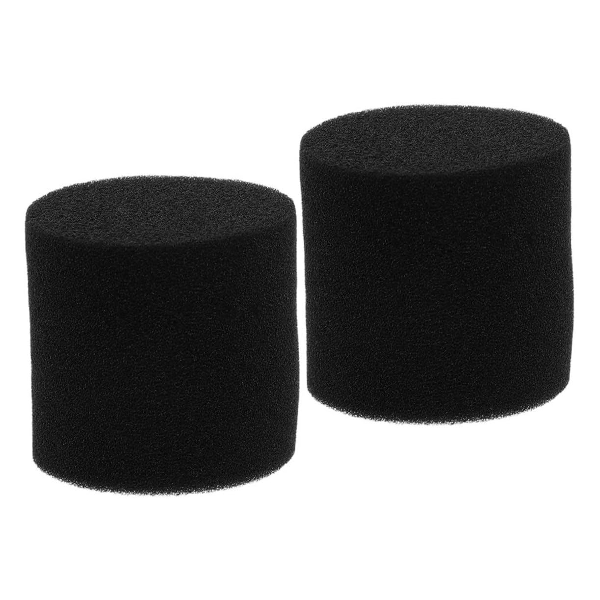 Cabilock 2pcs Bass Tube Plug Acoustic Damping Sponge for Speaker Ports Noise Reduction Bass Optimization Compatible with Home Audio Black