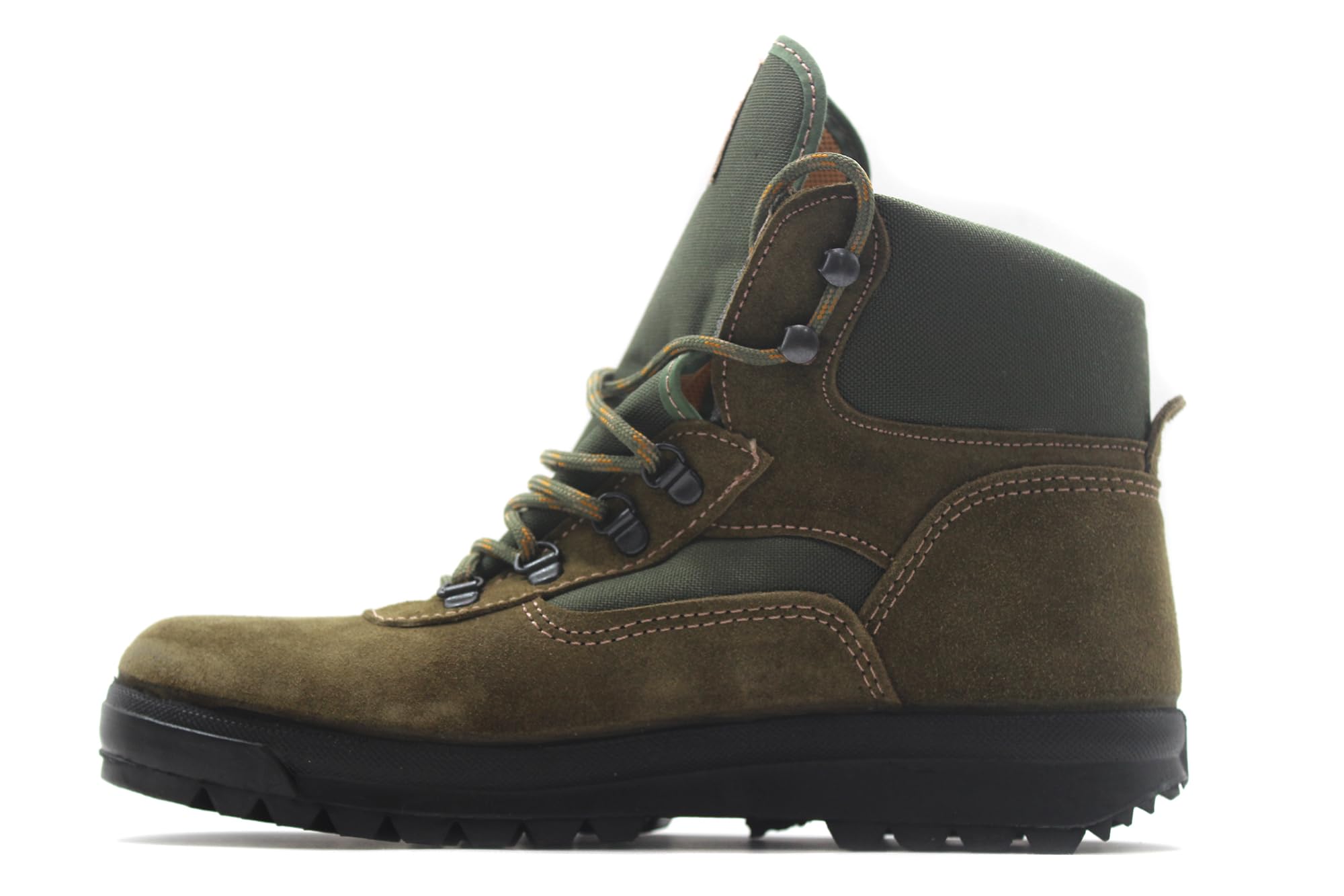 SEGARRA - 3011 Khaki - Bota de trekking, de piel serraje, cordones montañero, suela de goma, para: Hombre