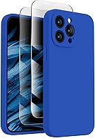 Vista 1 de FireNova Funda diseñada para iPhone 15 Pro, funda de silicona mejorada [protección de cámara] con [2 protectores de pantalla], forro
