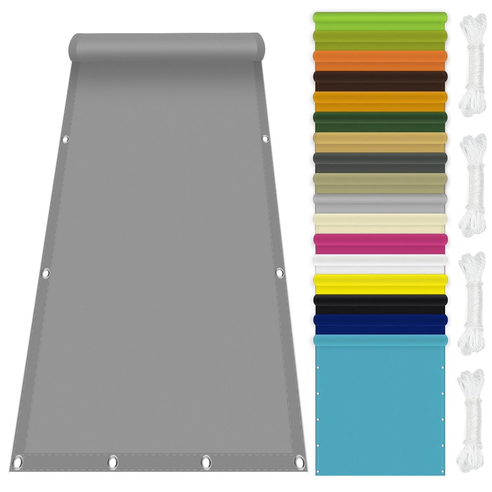 Voile d'ombrage protection UV et toile solaire pour serre ou jardin