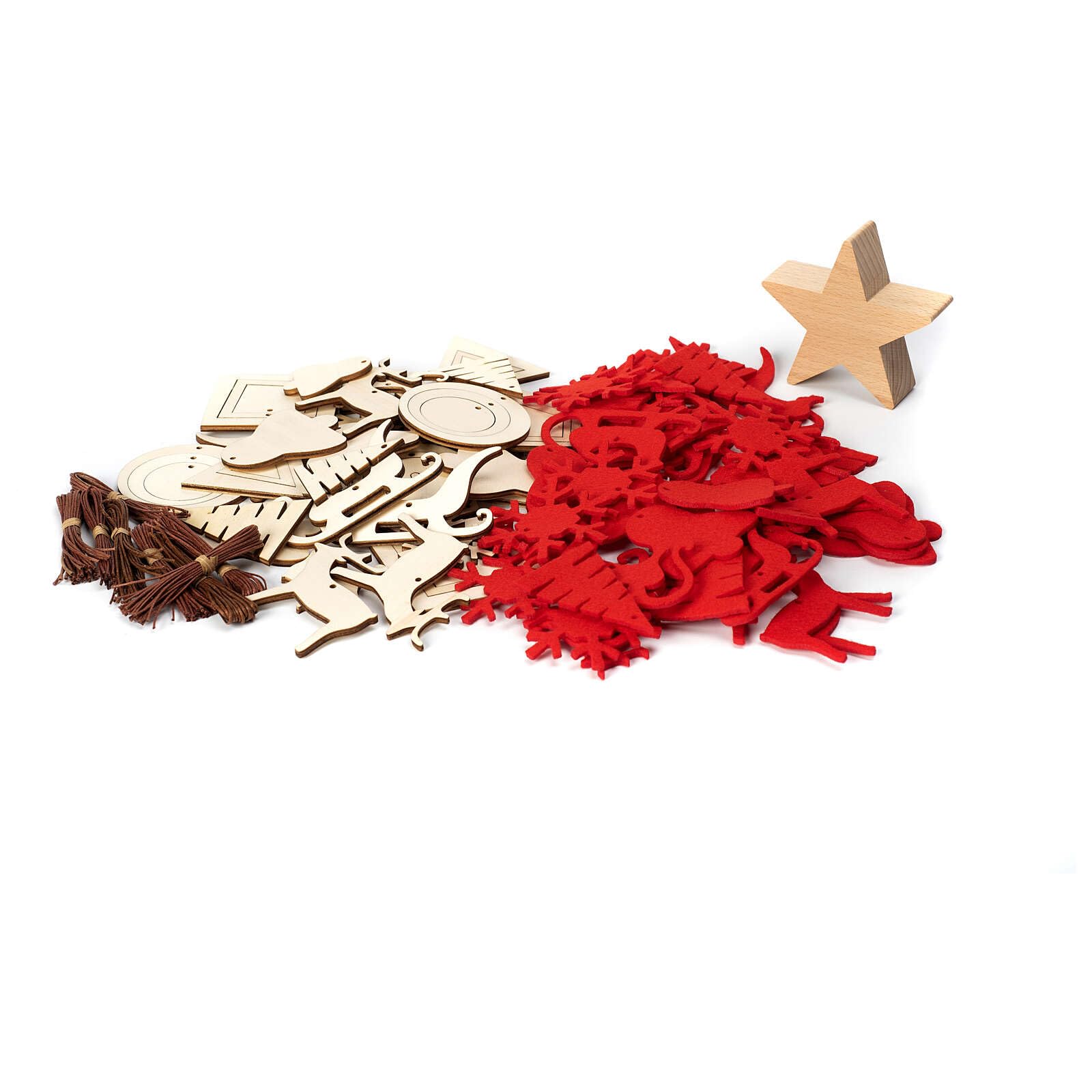 Set décorations et cimier pour Sapin de Noël SPIRA Large 140 pcs