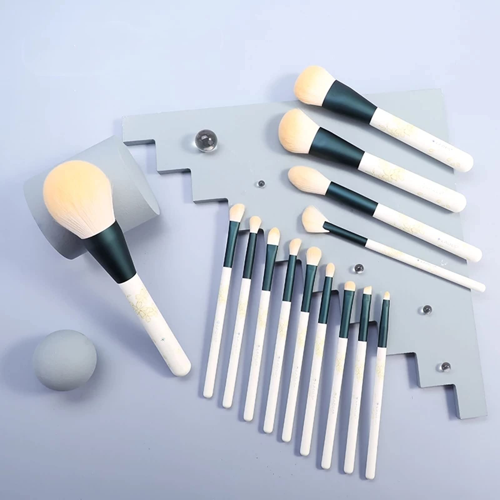 Make-up-Pinsel-Set 14-teiliges professionelle weiße Make-up-Pinsel Set Foundation Makeup Beauty-Tool Professional