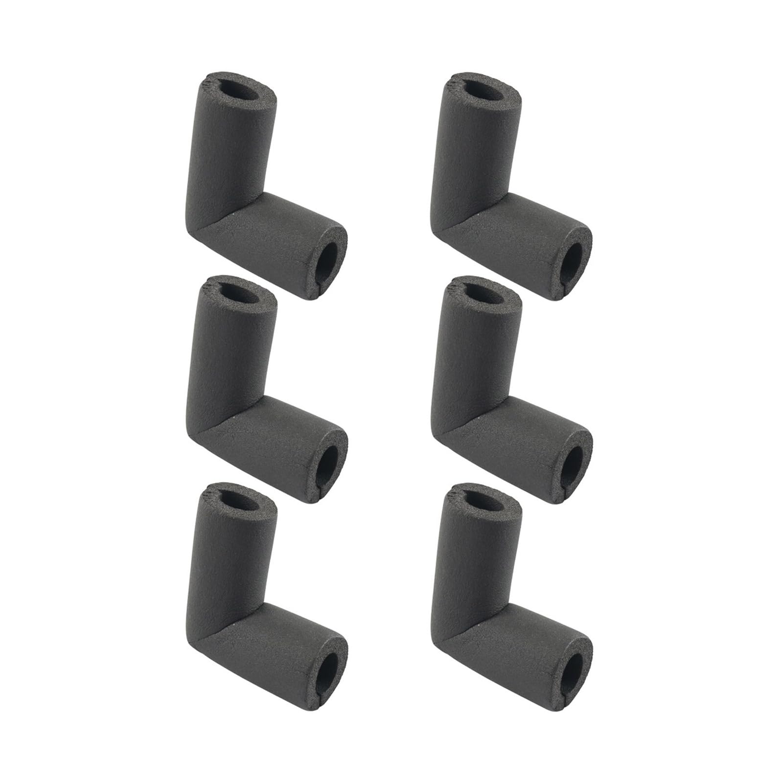 Flexible Insulation Elbow Tubes High Temperature Stability for Vehicle Pipe Systems Flame Retardant Polymer Construction Motorhome Plumbing Insulation Tubes