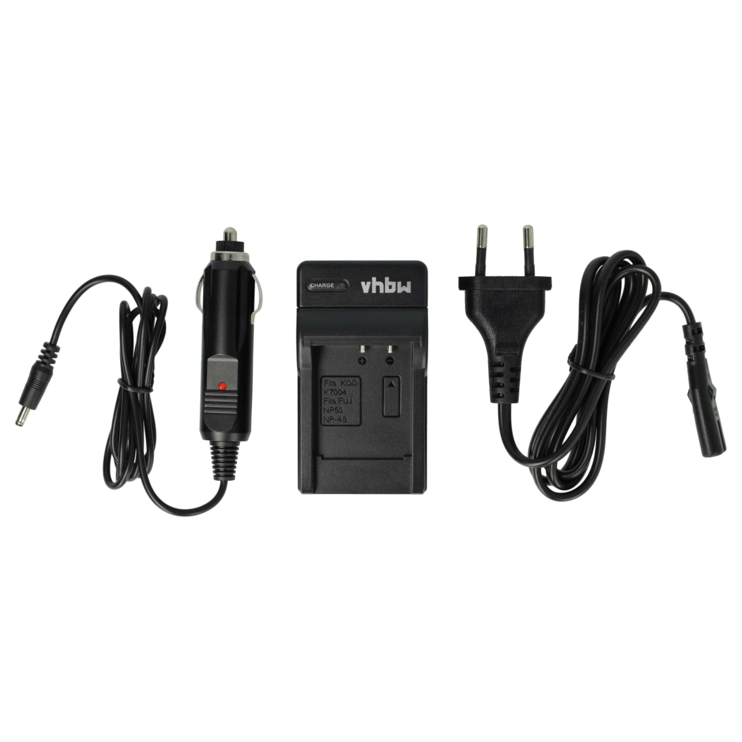 vhbw 3x batteria compatibile con Pentax Q-S1, Q7, Q, Q10 fotocamera (650mAh, 3,6V, Li-Ion