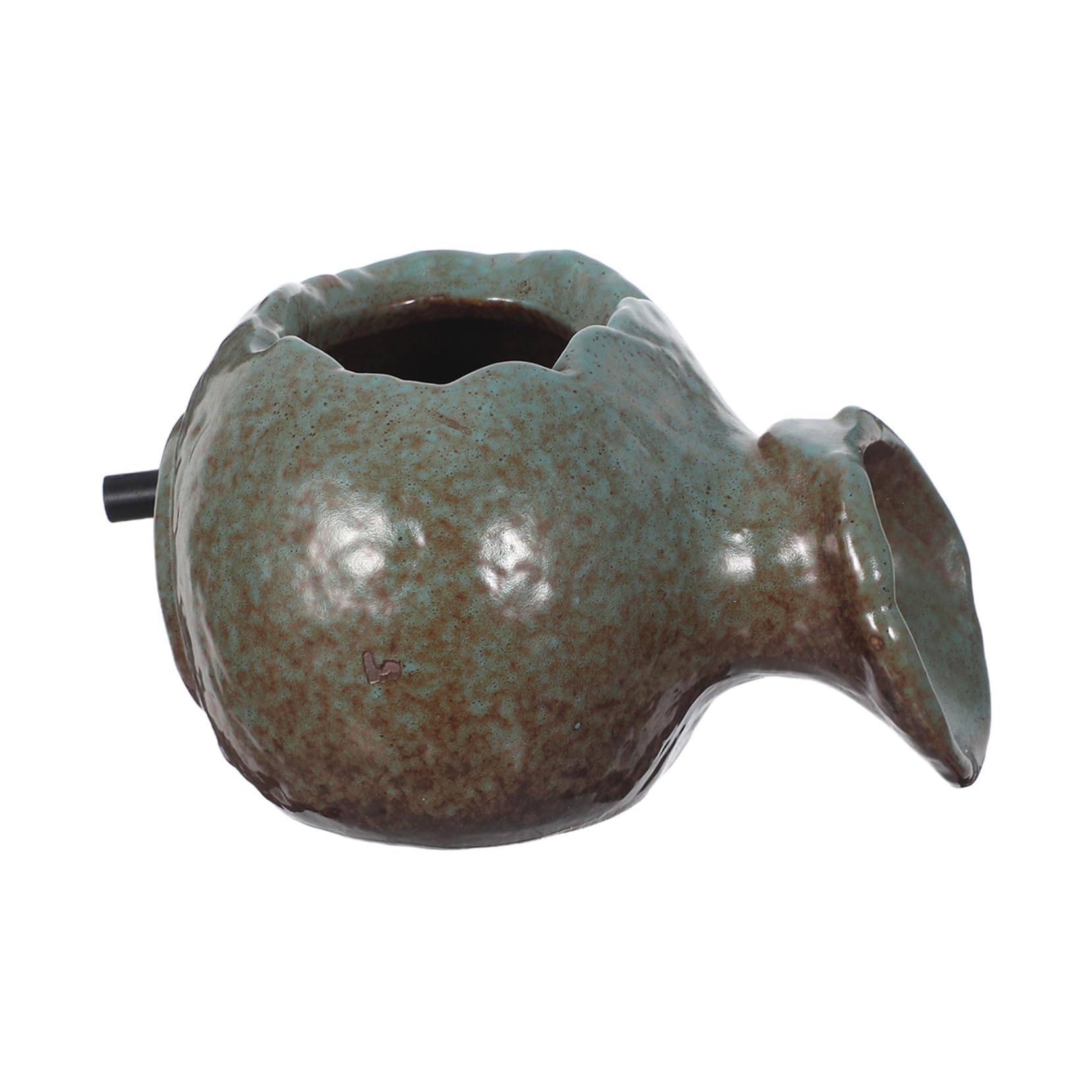Vaso in Ceramica per Acquario Decorazione da Giardino Zen Circolazione Acqua per Vasche per Pesci Giochi d Acqua e Terrari Interni per Decorazione di Casa e Giardino