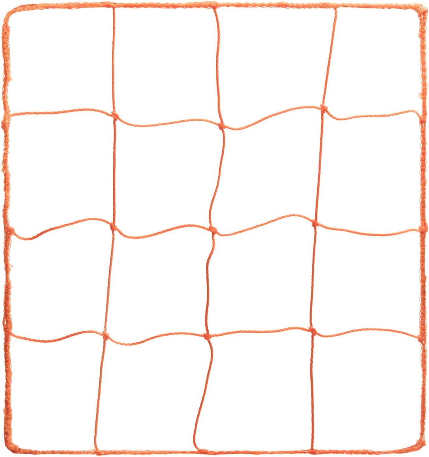 Champion Sports Official Size 3.5mm Soccer Net Pair (2) - Twisted 5" Square Polyethylene Netting