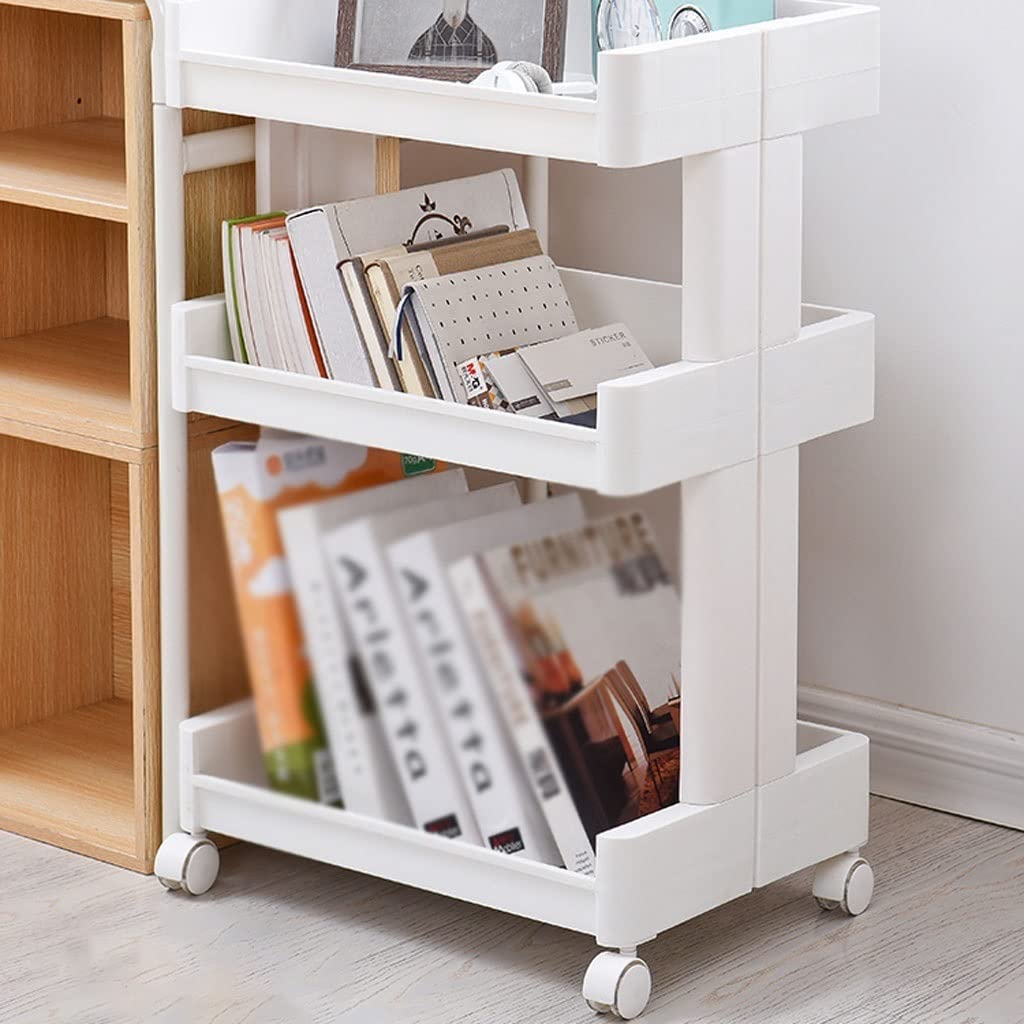 Stand di Stampa per Ufficio Portapattonaggio mobile portaoggetto stampante portache portapacchi staccabile con shelf shelf shelf shelf puleggia for la cucina for la camera da letto d'ufficio Staffa Sc