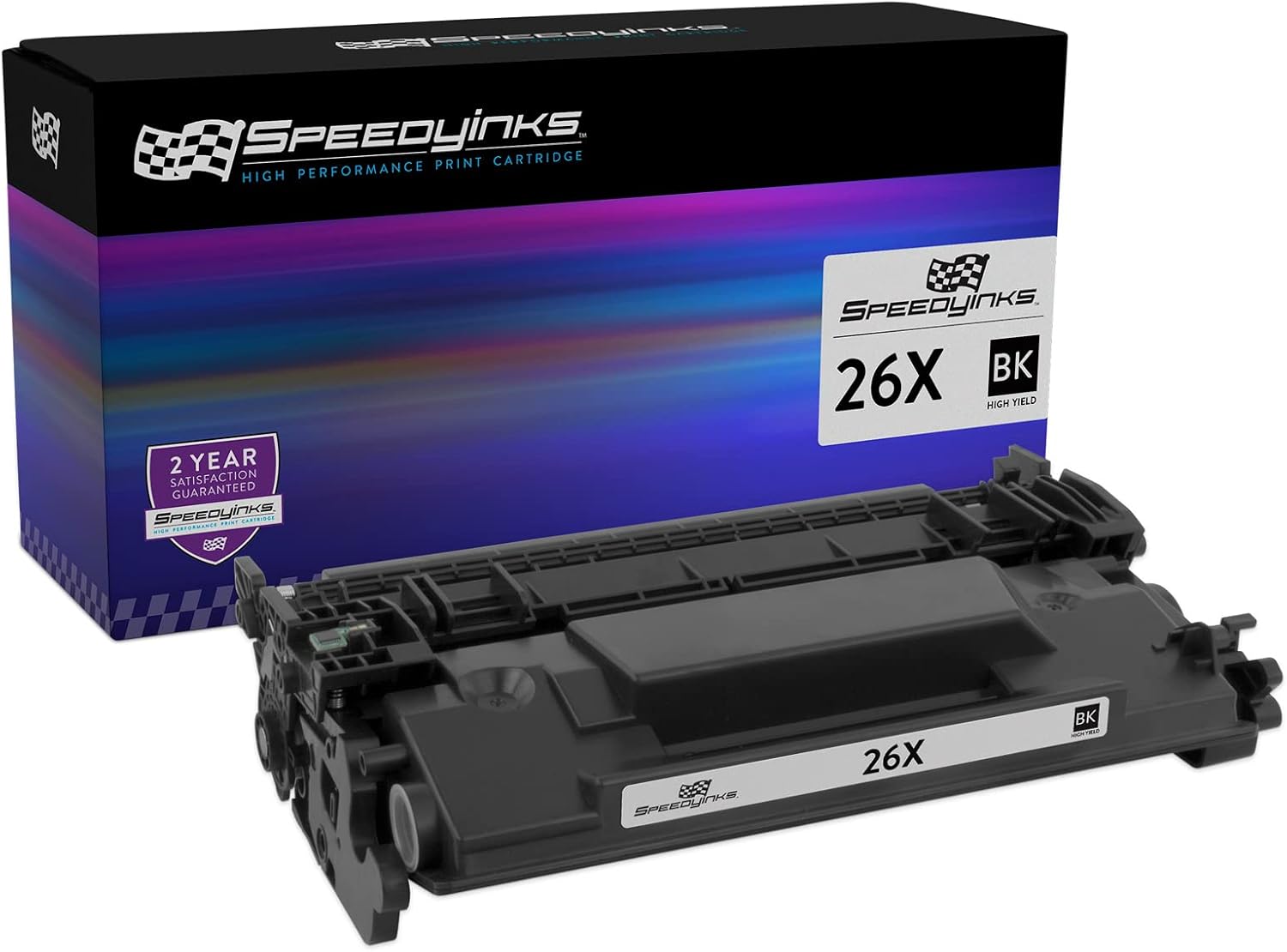 SPEEDYINKS Compatible Replacement for HP 26X Toner Cartridge CF226X 26A CF226A High Yield for LaserJet Pro M402d M402dn M402dne M402dw M402n MFP M426fdw M426fdn MFP M426dw (Black)