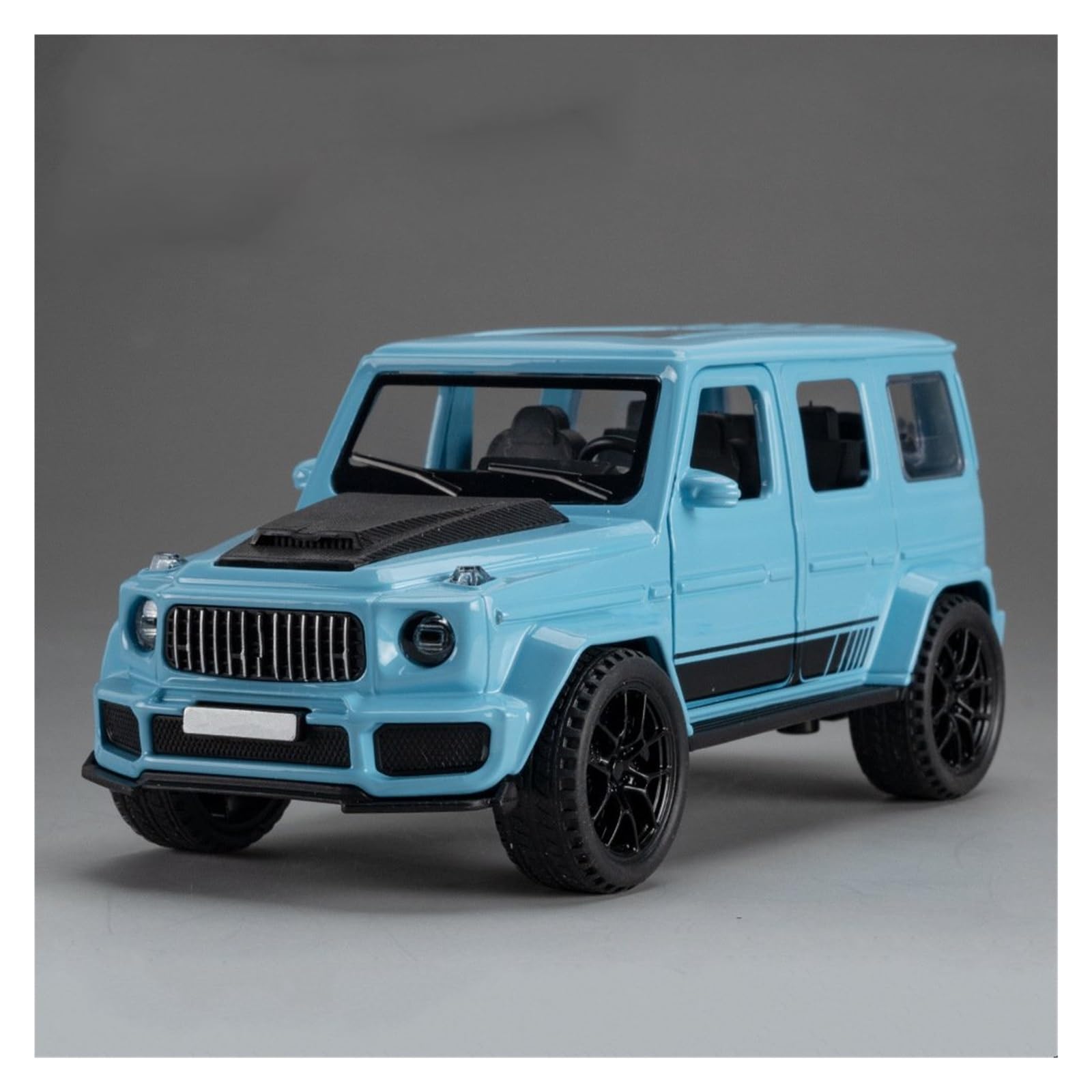 MOCALUX Scale Die-Cast Model Car 1:32 For BRABUS G800 Alloy Car Model Diecast Collect Hobby Decoration(Blue)