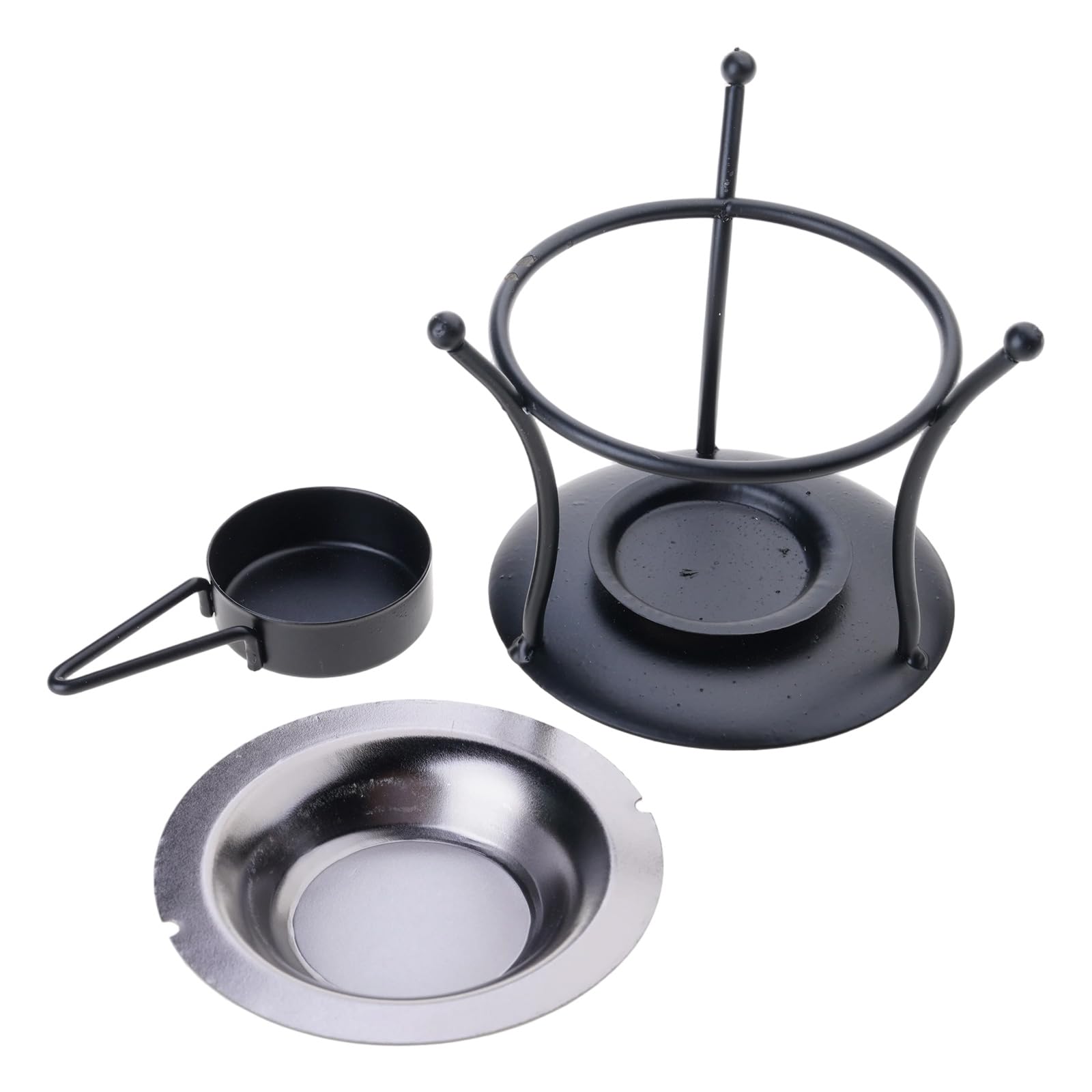 Shntig Iron Tealight Holder Essential Oil Burners Waxes Melt Burners Scented Diffuser for Home Bedroom Offices Decors Tealight Waxes Warmers