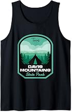 Davis Mountains State Park TX Camping Tank Top