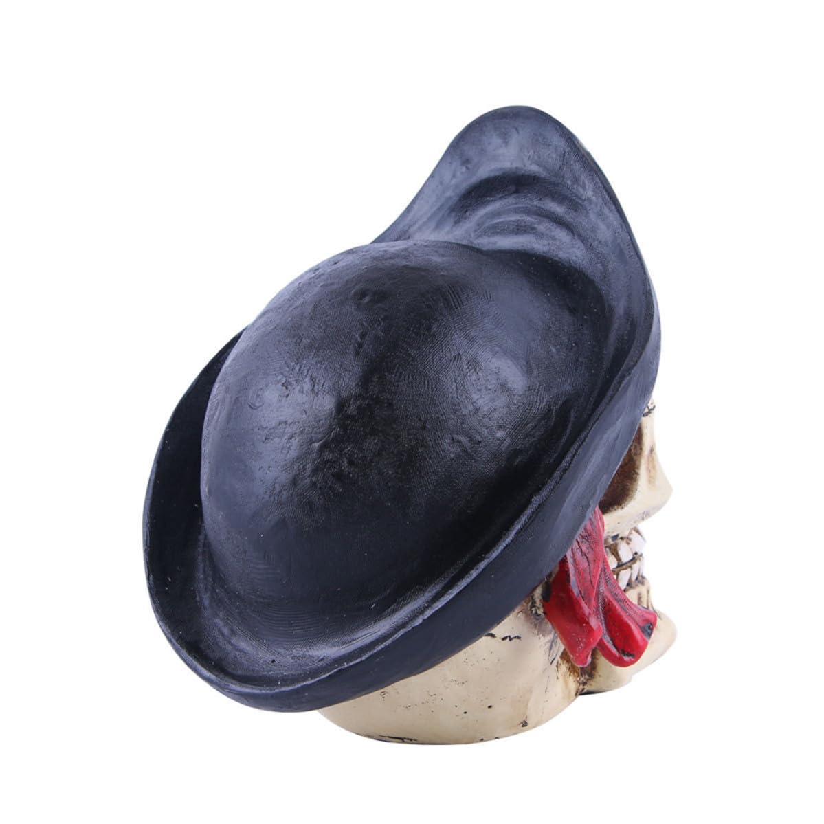 Calavera pirata de resina para decorar tu mesa en Halloween