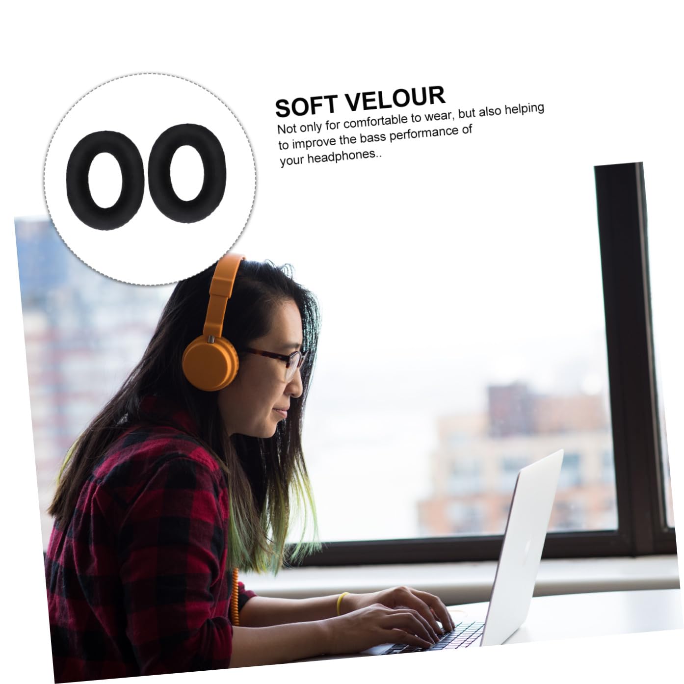 OSALADI 3piezas Almohadillas De Repuesto para Auriculares Insonorizadas Compatible Fácil Instalación Incluye Almohadillas y Aislamiento De Sonido