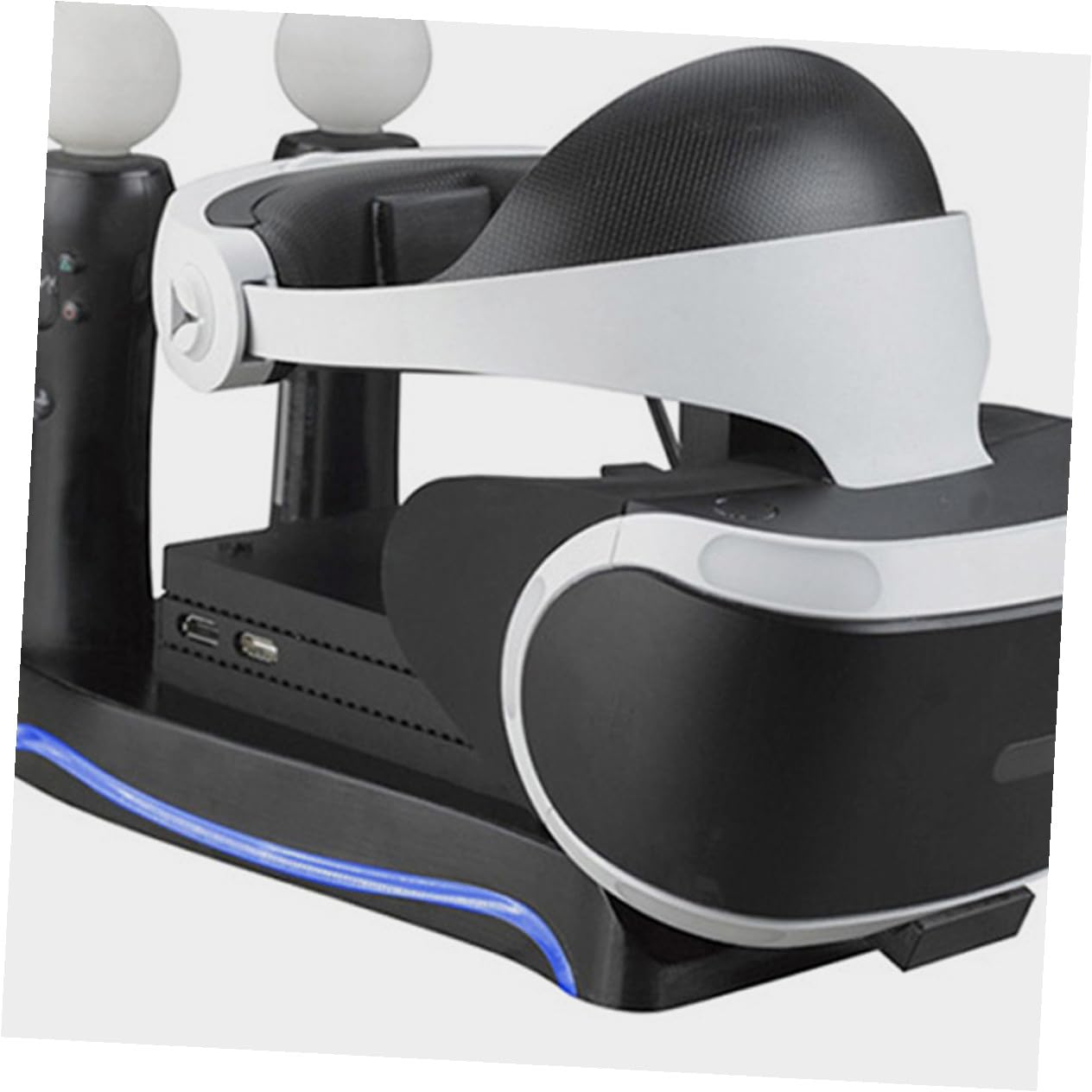 Supporto Per Occhiali Vr Dock Di Ricarica Design Compatto Facile Da Installare Per Console Di Gioco
